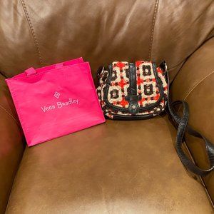 Vera Bradley small Wool Plaid Crossbody Bag